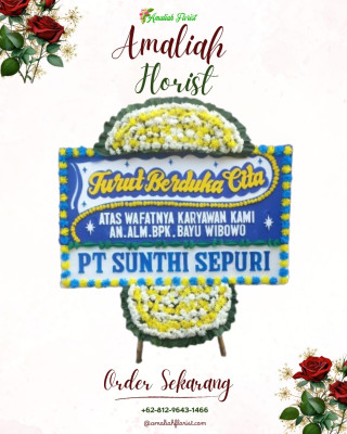 Papan Bunga Duka di Jambu