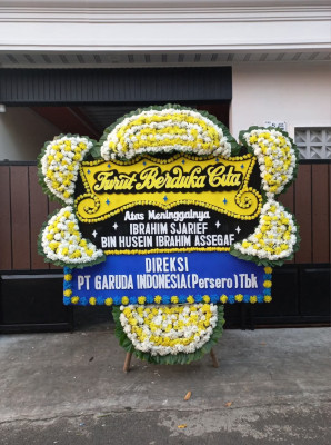 Papan Bunga Duka di Jambu